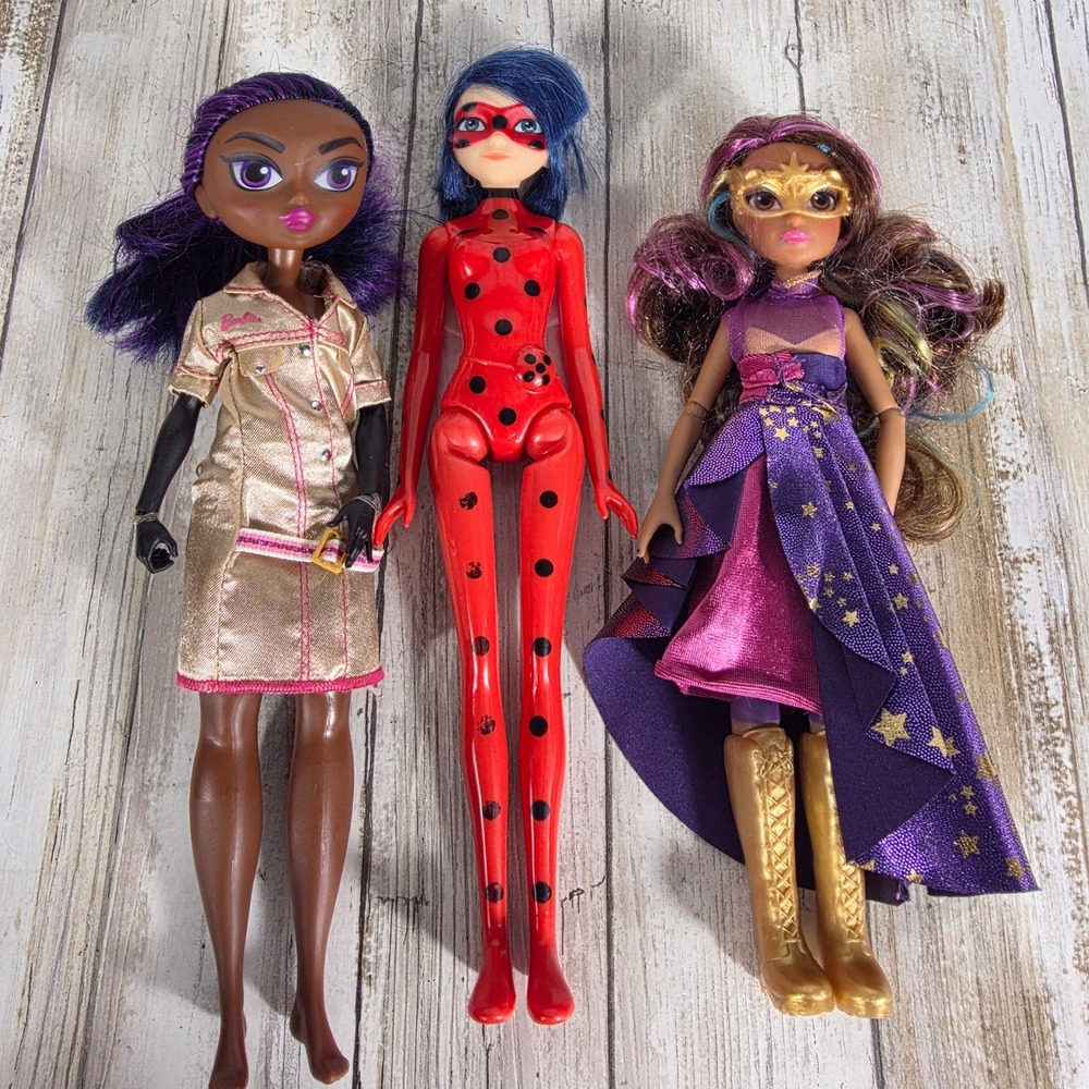 Miraculous Ladybug Wild Childz Star Darlings Fashion Doll Lot of 3 Bundle - Picture 7 of 7